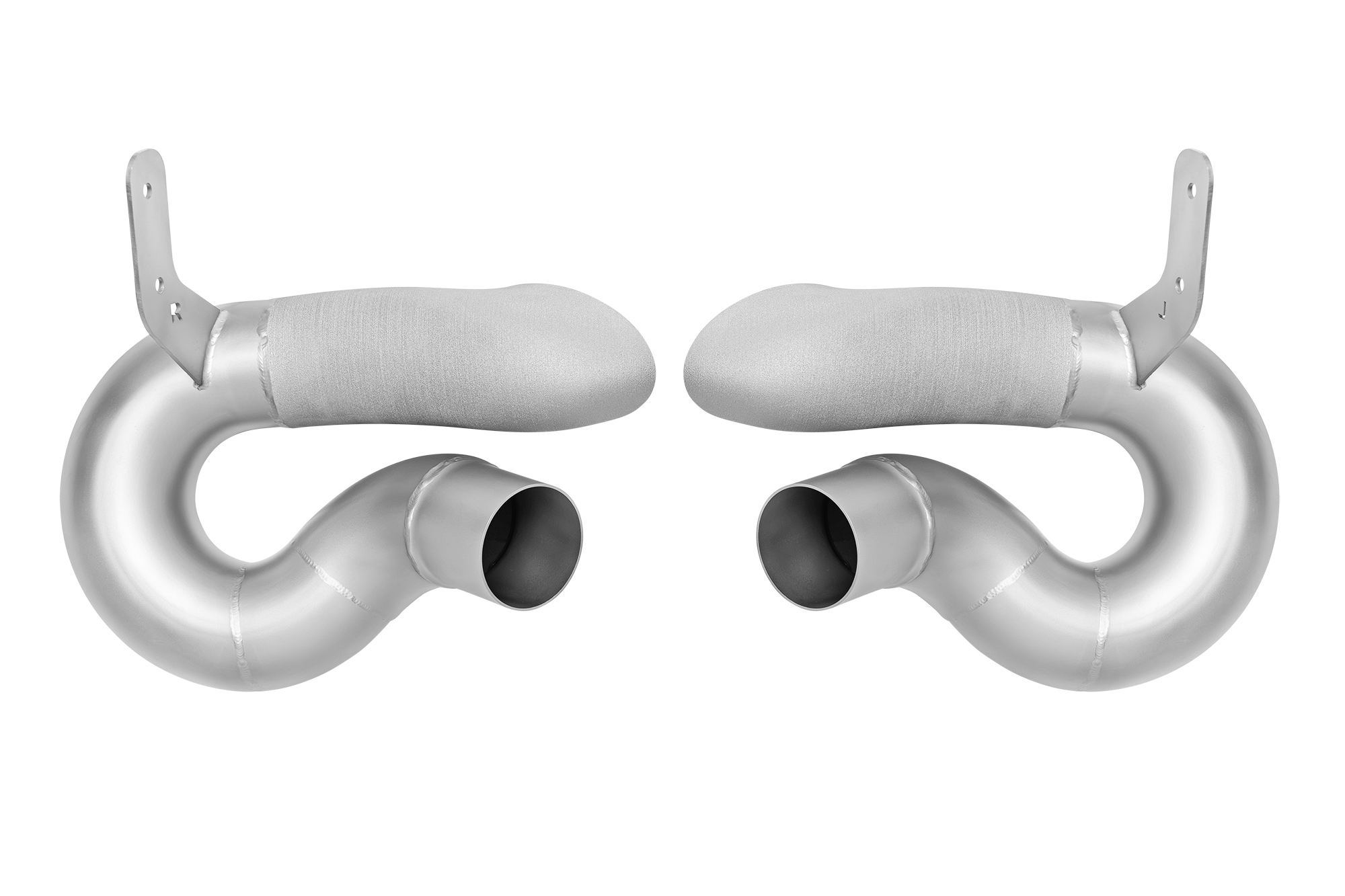 Porsche 992.2 Turbo S SOUL Muffler Bypass Pipes - Image 3