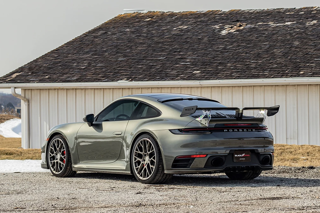 Porsche 992 Carrera TECHART Rear Spoiler II - Image 3