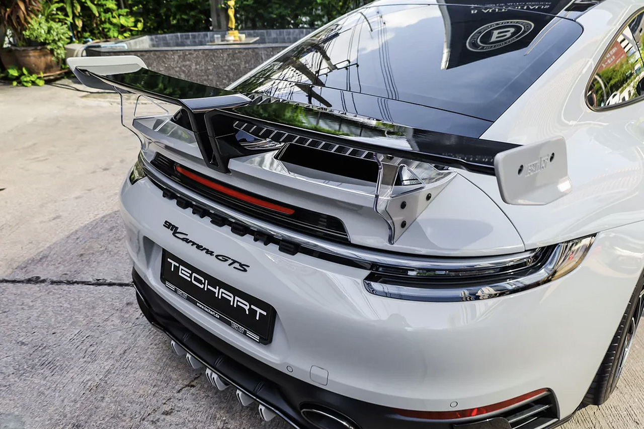 Porsche 992 Carrera TECHART Rear Spoiler II - Image 4