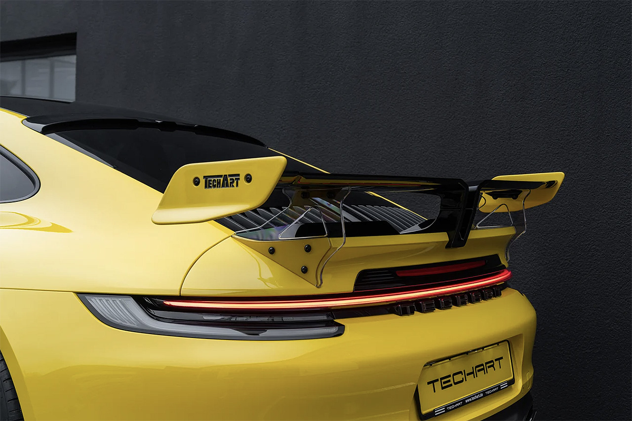 Porsche 992 Carrera TECHART Rear Spoiler II